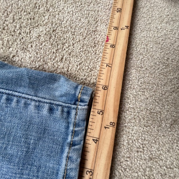 Levis 712 Slim Jeans Light Wash Blue Mid Rise Denim 29x27 - Picture 3 of 11